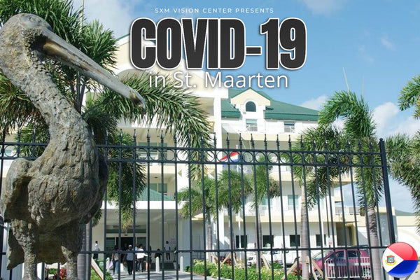 How did the Vision Center respond to COVID-19?
