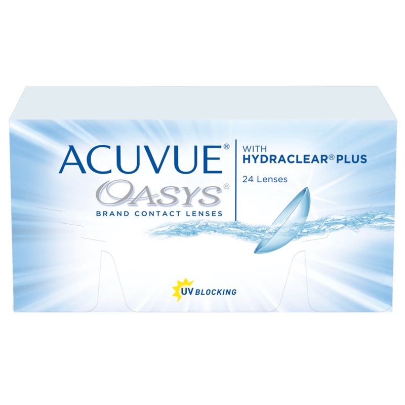 Johnson & Johnson Contact Lenses 24 Pack Acuvue Oasys® with Hydraclear® Plus Technology