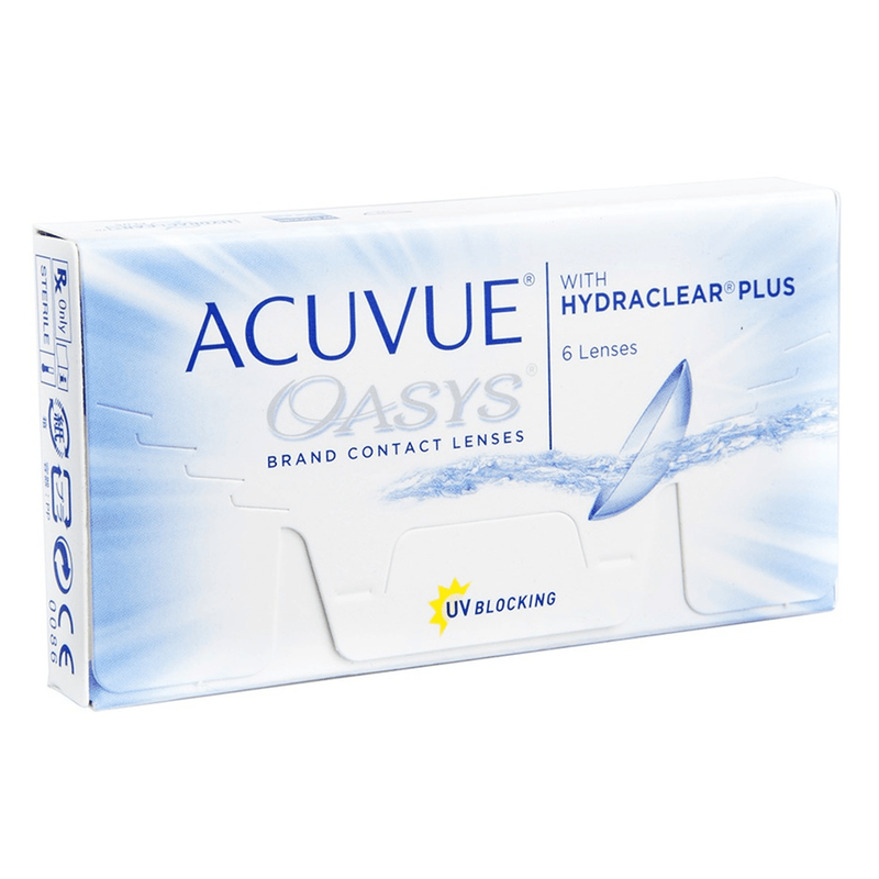 Johnson & Johnson Contact Lenses 6 Pack Acuvue Oasys® with Hydraclear® Plus Technology
