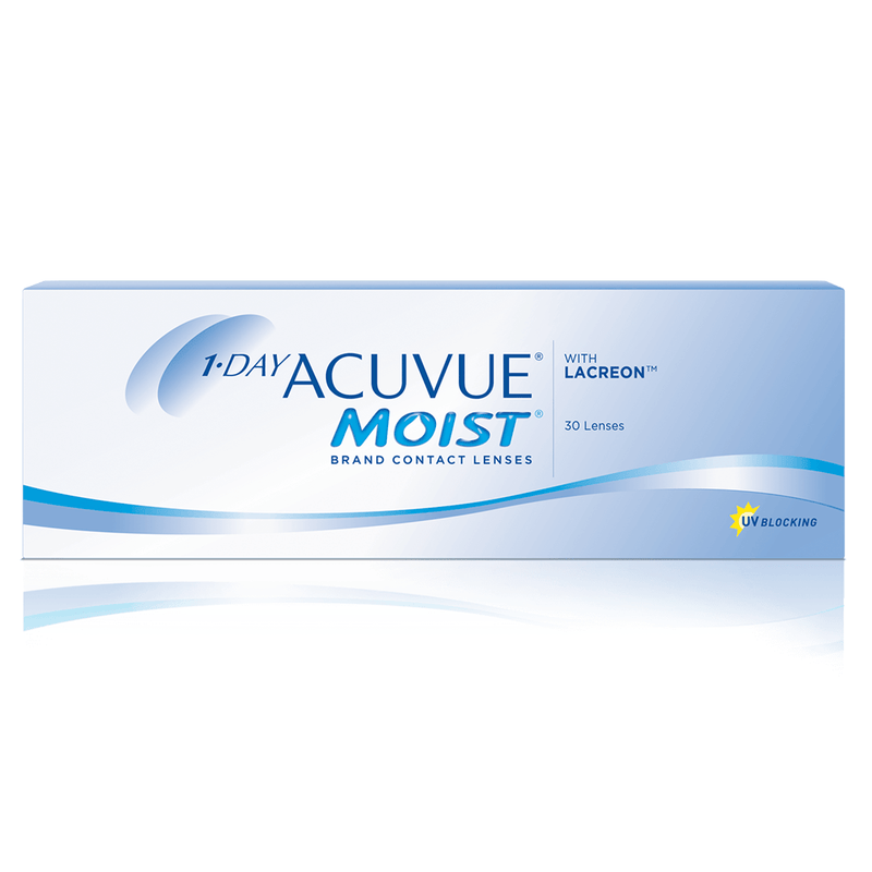 Johnson & Johnson Contact Lenses 30 Pack 1-DAY ACUVUE® MOIST