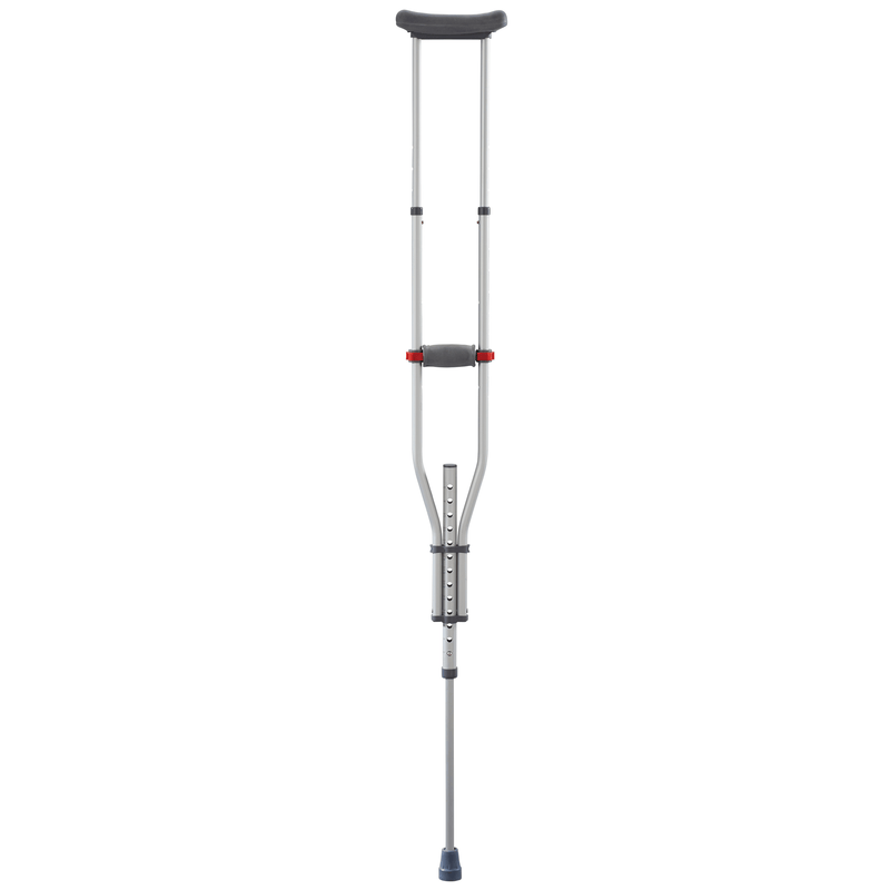 Medline Injury Support Quick-Fit Aluminum Crutches