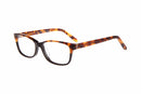 Visual Eyes Glasses AMBER-TORTOISE / Frame Only / Clear Runway Couture 283