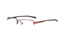Visual Eyes Glasses BLACK-BROWN / Frame Only / Clear Runway Tween 27