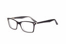 Visual Eyes Glasses BLACK-CRYSTAL / Frame Only / Clear Runway 159