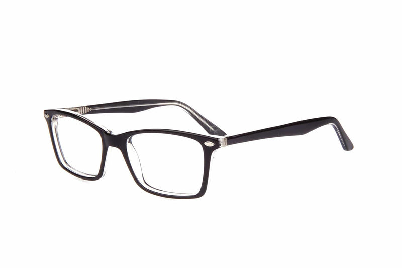 Visual Eyes Glasses BLACK-CRYSTAL / Frame Only / Clear Runway 159