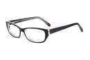 Visual Eyes Glasses BLACK-CRYSTAL / Frame Only / Clear Success Xpl Piper