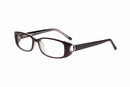 Visual Eyes Glasses BLACK / Frame Only / Clear Envy Carly