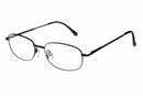 Visual Eyes Glasses BLACK / Frame Only / Clear Horizon Icon