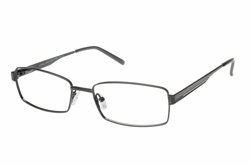 Visual Eyes Glasses BLACK / Frame Only / Clear Michael Adams 606