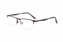 Visual Eyes Glasses BLACK / Frame Only / Clear Michael Adams 626 Titanium