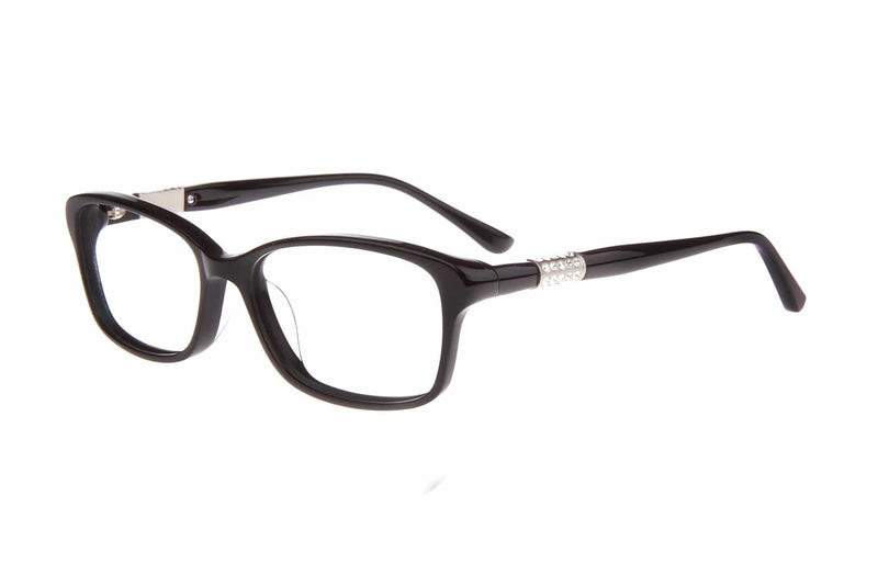 Visual Eyes Glasses BLACK / Frame Only / Clear Nicole Designs Marian