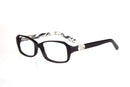 Visual Eyes Glasses BLACK / Frame Only / Clear Nicole Designs Victoria