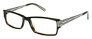 Visual Eyes Glasses BLACK / Frame Only / Clear Runway 134