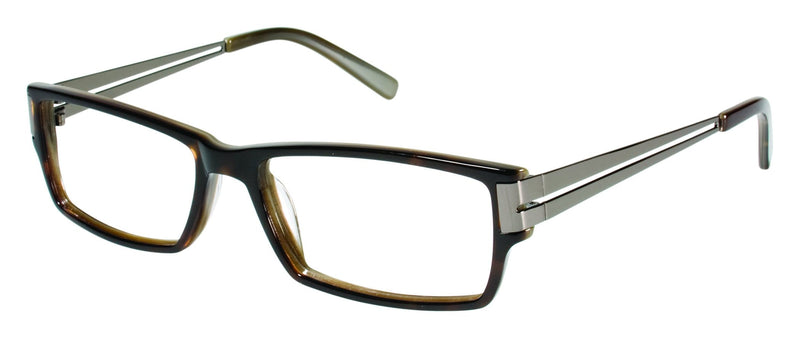 Visual Eyes Glasses BLACK / Frame Only / Clear Runway 134