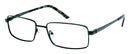 Visual Eyes Glasses BLACK / Frame Only / Clear Runway 145