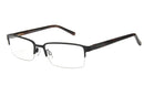 Visual Eyes Glasses BLACK / Frame Only / Clear Runway 152
