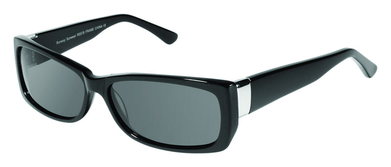 Visual Eyes Glasses BLACK / Frame Only / Clear Runway Sunwear 578