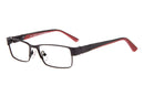 Visual Eyes Glasses BLACK-RED / Frame Only / Clear Runway Tween 28