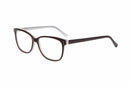Visual Eyes Glasses BLACK-WHITE / Frame Only / Clear Runway 164