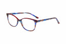 Visual Eyes Glasses BLUE / Frame Only / Clear Plume Ibis