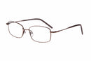 Visual Eyes Glasses BROWN / Frame Only / Clear Itech Adapter