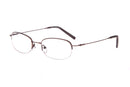 Visual Eyes Glasses BROWN / Frame Only / Clear Itech Chip