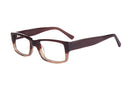 Visual Eyes Glasses BROWN / Frame Only / Clear Runway 157
