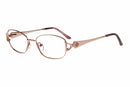 Visual Eyes Glasses BROWN / Frame Only / Clear Runway Couture 273