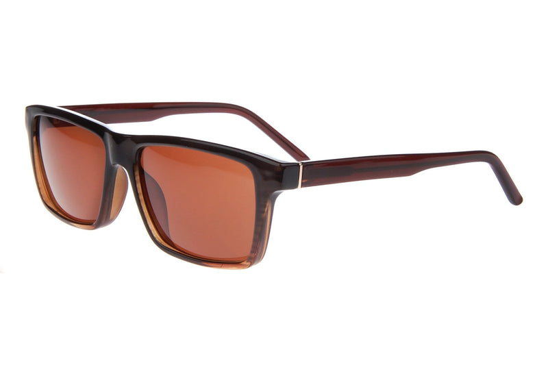 Visual Eyes Glasses BROWN / Frame Only / Clear Runway Sunwear 646