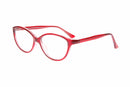 Visual Eyes Glasses BURGUNDY / Frame Only / Frame Only CANNY VISION MARGARET BLACK