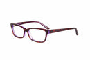 Visual Eyes Glasses DEMI-PURPLE / Frame Only / Clear Runway 160