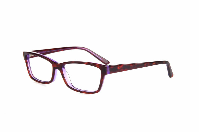 Visual Eyes Glasses DEMI-PURPLE / Frame Only / Clear Runway 160