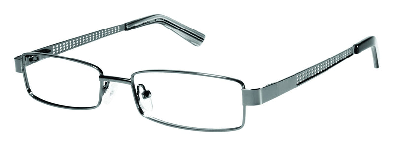 Visual Eyes Glasses GUNMETAL / Frame Only / Clear Runway 115