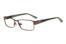 Visual Eyes Glasses KHAKI / Frame Only / Clear Runway Tween 28