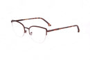 Visual Eyes Glasses Maroon / Frame Only / Clear High Street Greta