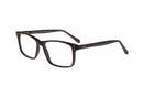Visual Eyes Glasses MATT-BLACK / Frame Only / Clear Horizon Rudder