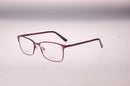 Visual Eyes Glasses MATT-PURPLE / Frame Only / Clear Success 385