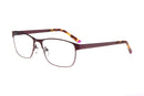Visual Eyes Glasses MATT PURPLE / Frame Only / Frame Only CHIC SHEILA MATT BLUE