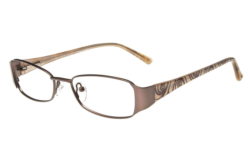 Visual Eyes Glasses MOCHA / Frame Only / Clear Runway Petite 11