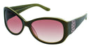 Visual Eyes Glasses OLIVE / Frame Only / Clear Runway Sunwear 599