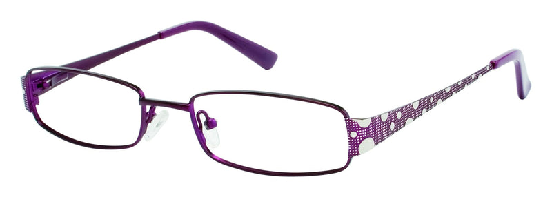 Visual Eyes Glasses PLUM / Frame Only / Clear Runway Petite 6