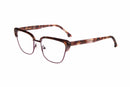 Visual Eyes Glasses Plum Tortoise / Frame Only / Clear High Street Milan