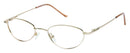Visual Eyes Glasses ROSE-GOLD / Frame Only / Clear Success 223