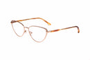 Visual Eyes Glasses Satin Gold / Frame Only / Clear High Street Lady Bird