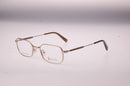 Visual Eyes Glasses SATIN-GOLD / Frame Only / Clear Lazzaro Luigi