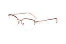 Visual Eyes Glasses Satin Rose / Frame Only / Clear High Street Greta