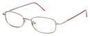 Visual Eyes Glasses SOFT-BROWN / Frame Only / Clear Success 208