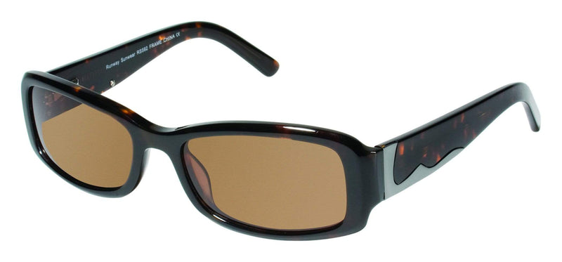 Visual Eyes Glasses TORTOISE / Frame Only / Clear Runway Sunwear 592