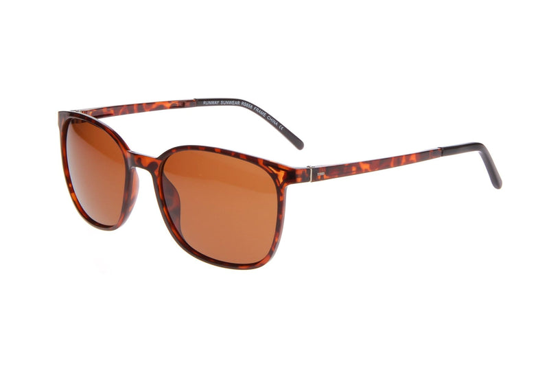 Visual Eyes Glasses TORTOISE / Frame Only / Clear Runway Sunwear 658