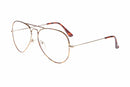Visual Eyes Glasses TORTOISE-GOLD / Frame Only / Clear Musa Lyric